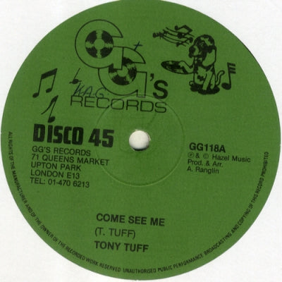TONY TUFF / ERROL SCORCHER - Come See Me / We Dont Easy