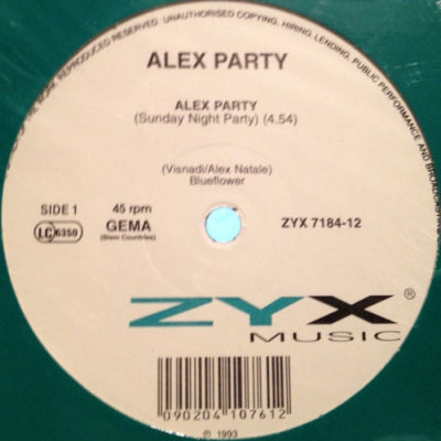 ALEX PARTY - Alex Party