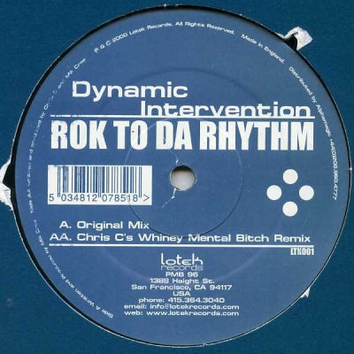 DYNAMIC INTERVENTION - Rok To Da Rhythm