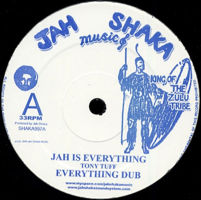TONY TUFF - Jah Is Everything