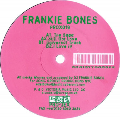 FRANKIE BONES - The Saga EP