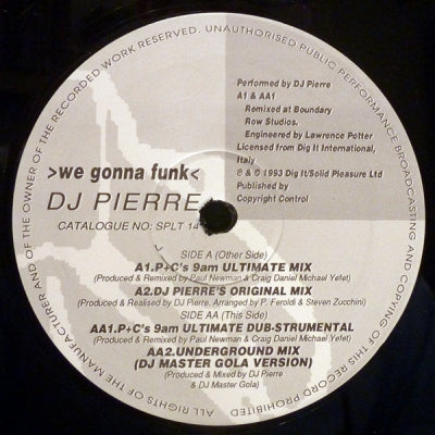 DJ PIERRE - We Gonna Funk