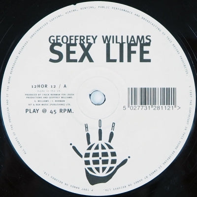 GEOFFREY WILLIAMS - Sex Life