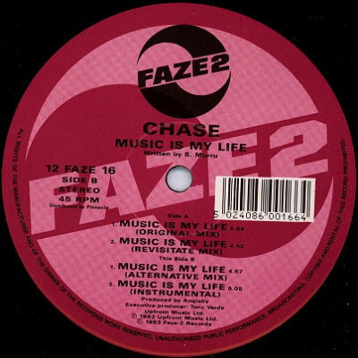 CHASE - Music Is My Life