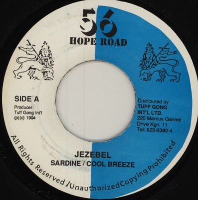 SARDINE / COOL BREEZE - Jezebel / Version