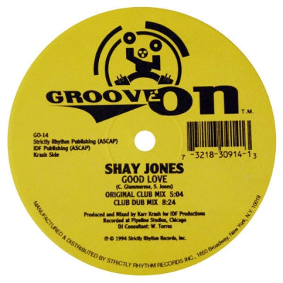 SHAY JONES - Good Love