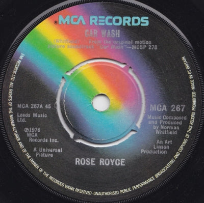 ROSE ROYCE - Car Wash