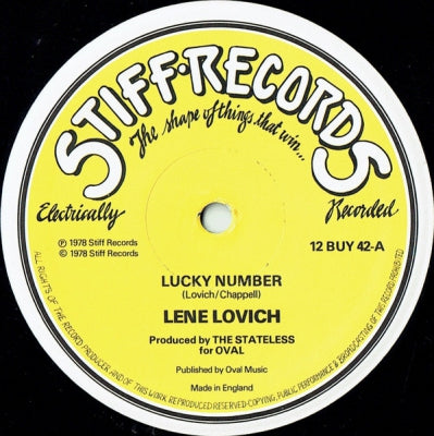 LENE LOVICH - Lucky Number