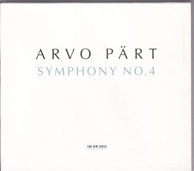 ARVO PäRT - Symphony No. 4