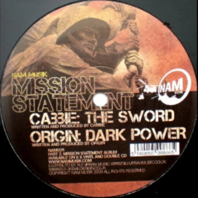 CABBIE / DJ ORIGIN - The Sword / Dark Power