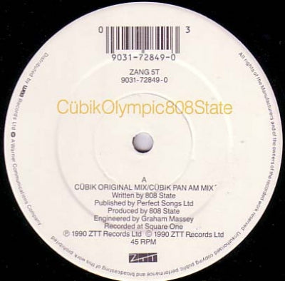 808 STATE - Cubik / Olympic