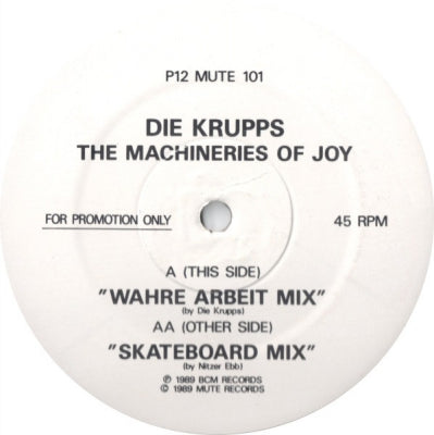 DIE KRUPPS - The Machineries Of Joy
