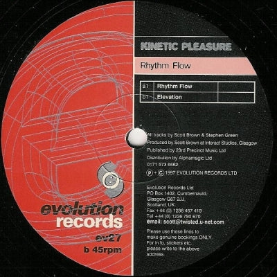 KINETIC PLEASURE - Rhythm Flow / Elevation