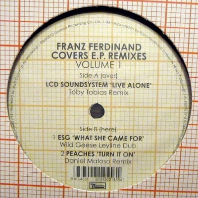FRANZ FERDINAND - Franz Ferdinand Covers E.P. Remixes (Volume 1)