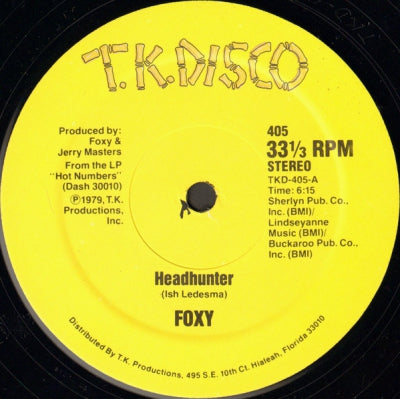 FOXY - Headhunter / Lady Of The Streets