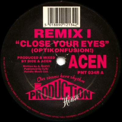 ACEN - Close Your Eyes