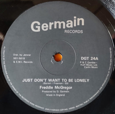 FREDDIE MCGREGOR - Just Don't Want To Be Lonely