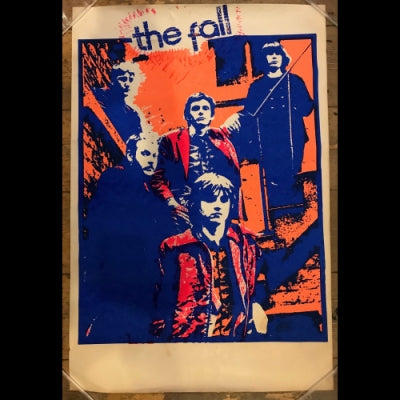 THE FALL - 1979 Screenprinted Tour Blank Poster