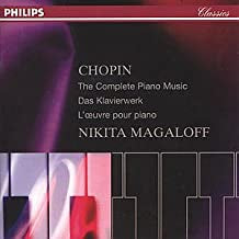 FREDERIC CHOPIN*, NIKITA MAGALOFF - The Complete Piano Music = Das Klavierwerk = L'Œuvre Pour Piano