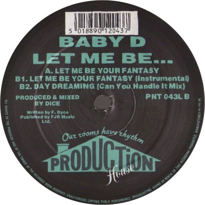 BABY D - Let Me Be Your Fantasy