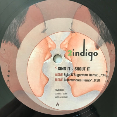 2INDIGO - Sing It - Shout It