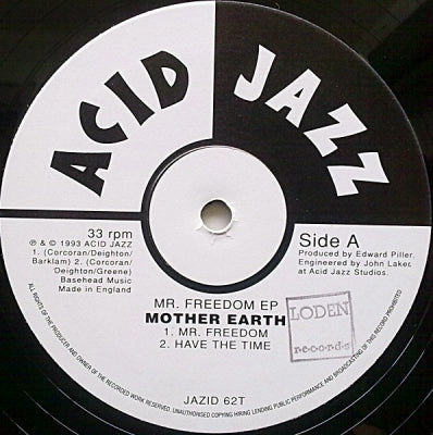 MOTHER EARTH - Mr. Freedom