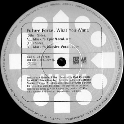 FUTURE FORCE - What You Want