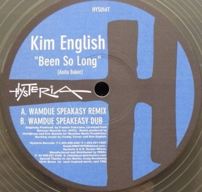 KIM ENGLISH - Been So Long