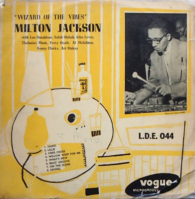 MILT JACKSON - Wizard Of The Vibes