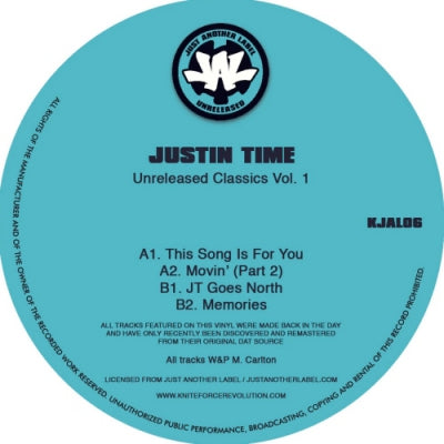 JUSTIN TIME - Unreleased Classics Vol.1