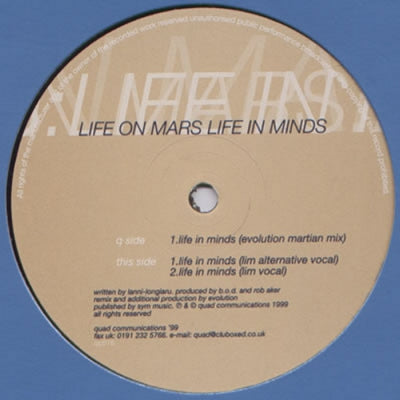 LIFE ON MARS - Life In Minds