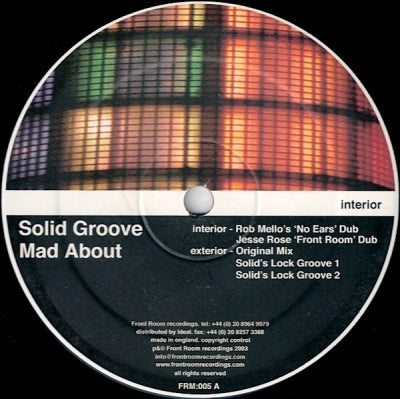 SOLID GROOVE - Mad About