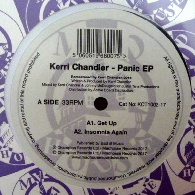 KERRI CHANDLER - Panic E.P.