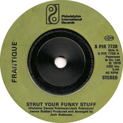 FRANTIQUE - Strut Your Funky Stuff / Getting Serious