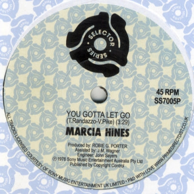 MARCIA HINES - You Gotta Let Go / Don’t Let The Grass Grow