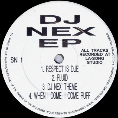 DJ NEX - DJ Nex EP