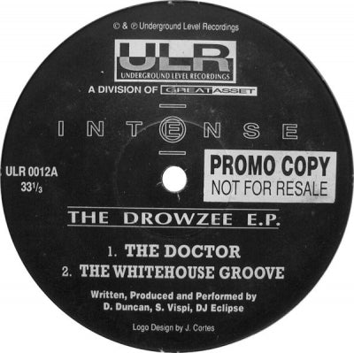 INTENSE - The Drowzee E.P.