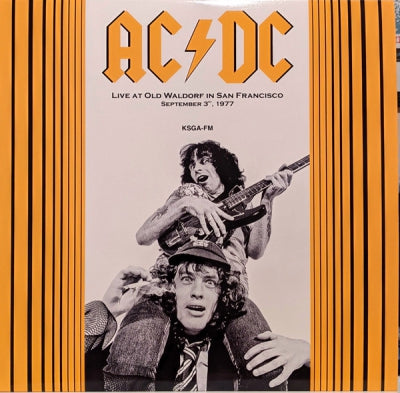 AC/DC - Live At Old Waldorf In San Francisco September 3rd, 1977