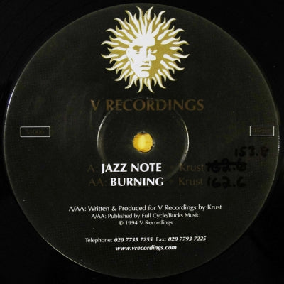 DJ KRUST - Jazz Note / Burning