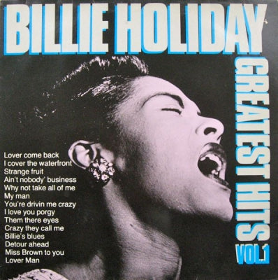 BILLIE HOLIDAY - Greatest Hits Vol. 1