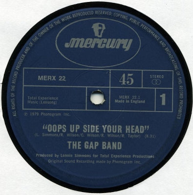 THE GAP BAND - Oops Up Side Your Head