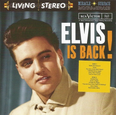 ELVIS PRESLEY - Elvis Is Back!