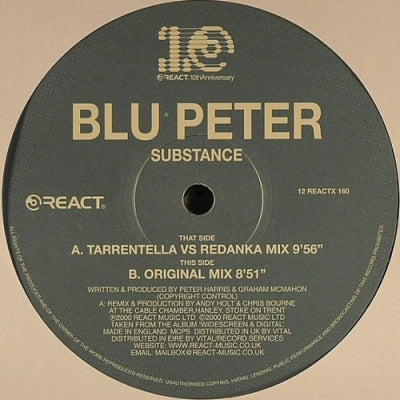 BLU PETER - Substance