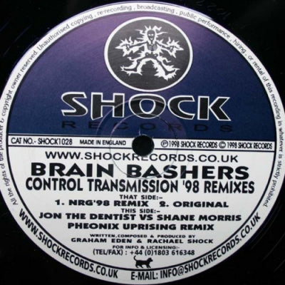 BRAIN BASHERS - Control Transmission ('98 Remixes)