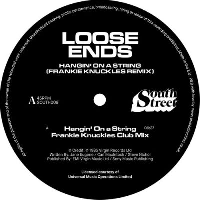 LOOSE ENDS - Hangin’ On A String (Frankie Knuckles Remix)