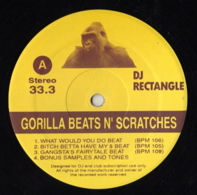 DJ RECTANGLE - Gorilla Beats N' Scratches