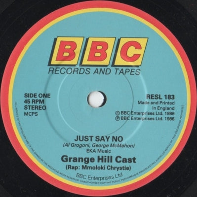 GRANGE HILL CAST - Just Say No