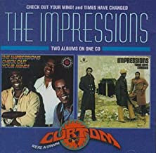 THE IMPRESSIONS - Check Out Your Mind! / Times Have Changed