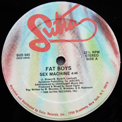 FAT BOYS - Sex Machine / Beat Box Is Rocking