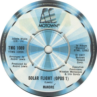 MANDRÉ - Solar Flight (Opus 1) / Keep Tryin'